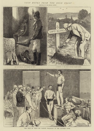 Sidste noter fra guldkysten af Alfred Chantrey Corbould